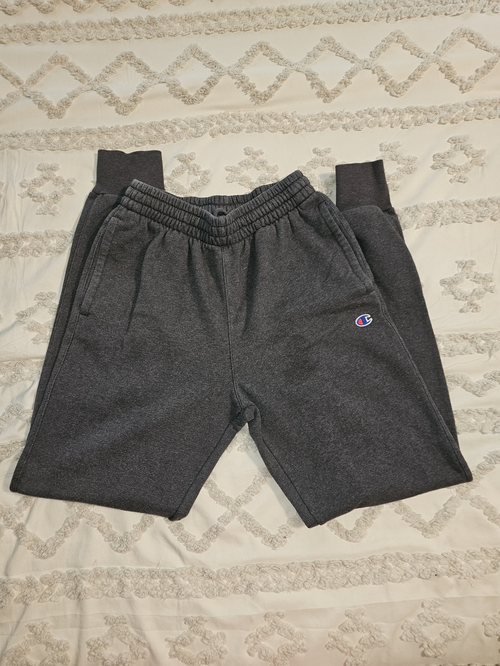 Champion Adolescents' Charcoal Gray Jogger Sweatpants